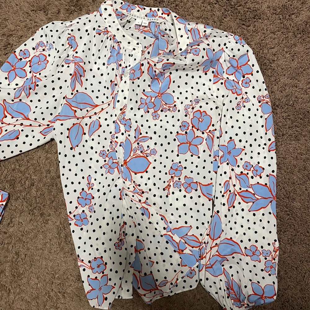 Veronica Beard silk shirt